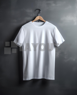 White T-Shirt Mockup -...