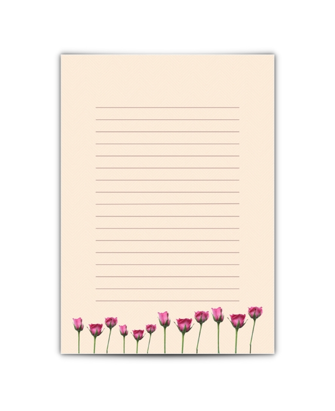 Printable Stationery PDF - Flowers printable-stationery-pdf-flowers